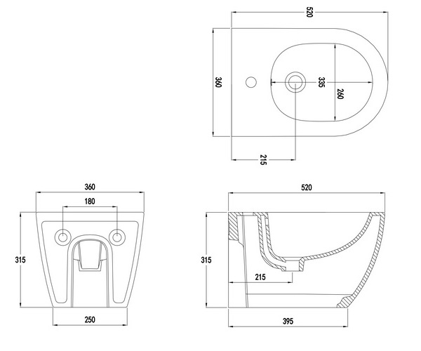биде WONZON & WOGHAND NILE